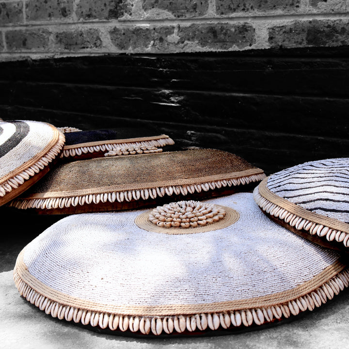 African Beaded Shields