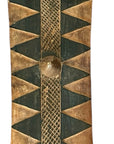 Rwanda African Wooden Shield - Long