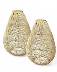 Rattan Pendant Lampshade - Tulip