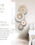 4 Piece White/Natural - Wall Gallery Sets