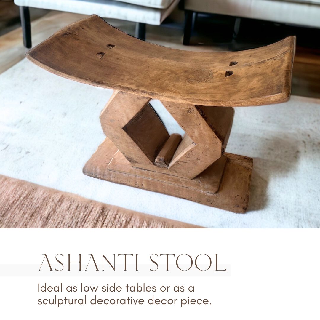 Ashanti Stool - Vintage West African LARGE