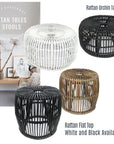 Rattan Stool - Urchin - eyahomeliving