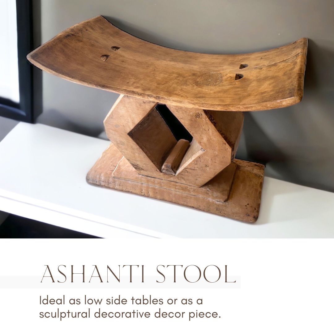 Ashanti Stool - Vintage West African LARGE