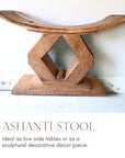 Ashanti Stool - Vintage West African LARGE