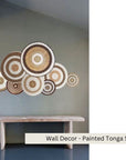 NEW DESIGNS - 8 Piece White/Brown - Wall Gallery Sets