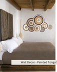 NEW DESIGNS - 8 Piece White/Brown - Wall Gallery Sets