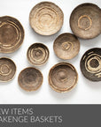 Vintage Makenge Baskets - 3 piece set 50cm