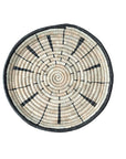 Malawi Basket Wall Decor Set - 4 Piece - Black / Natural