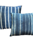 African Mudcloth Cushion/Scatters Indigo