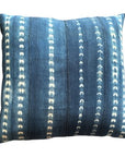 African Mudcloth Cushion/Scatters Indigo