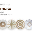4 Piece White/Natural - Wall Gallery Sets