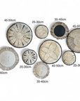 Wall Basket Decor Set - Mixed collection 9 Piece