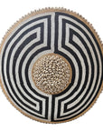 African Beaded Shield - BULLS EYE