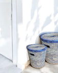 Storage Baskets - Malawi Beach Blue