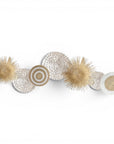 7 Piece White/Natural - Wall Gallery Set (Tonga, Sun Circles & Porcupine Baskets)