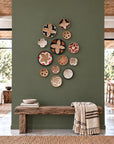 Rwanda Basket Wall Decor Set - 13 Piece Mixed (Sisal Imported)