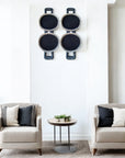 African Beaded Trays - Black (Large)
