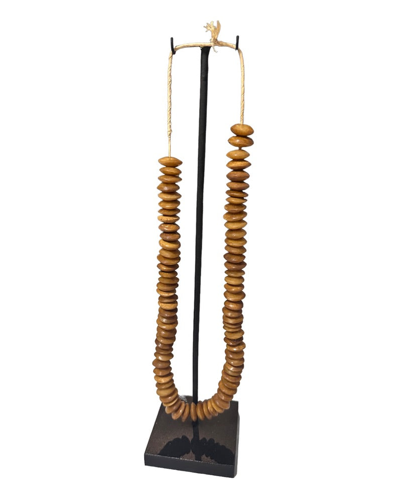 Ashanti Saucer Beads - Toffee