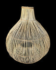 Rattan Pendant Lampshade - Mushroom XL