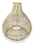 Rattan Pendant Lampshade - Mushroom XL
