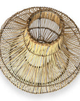Rattan Pendant Lampshade - Mushroom XL