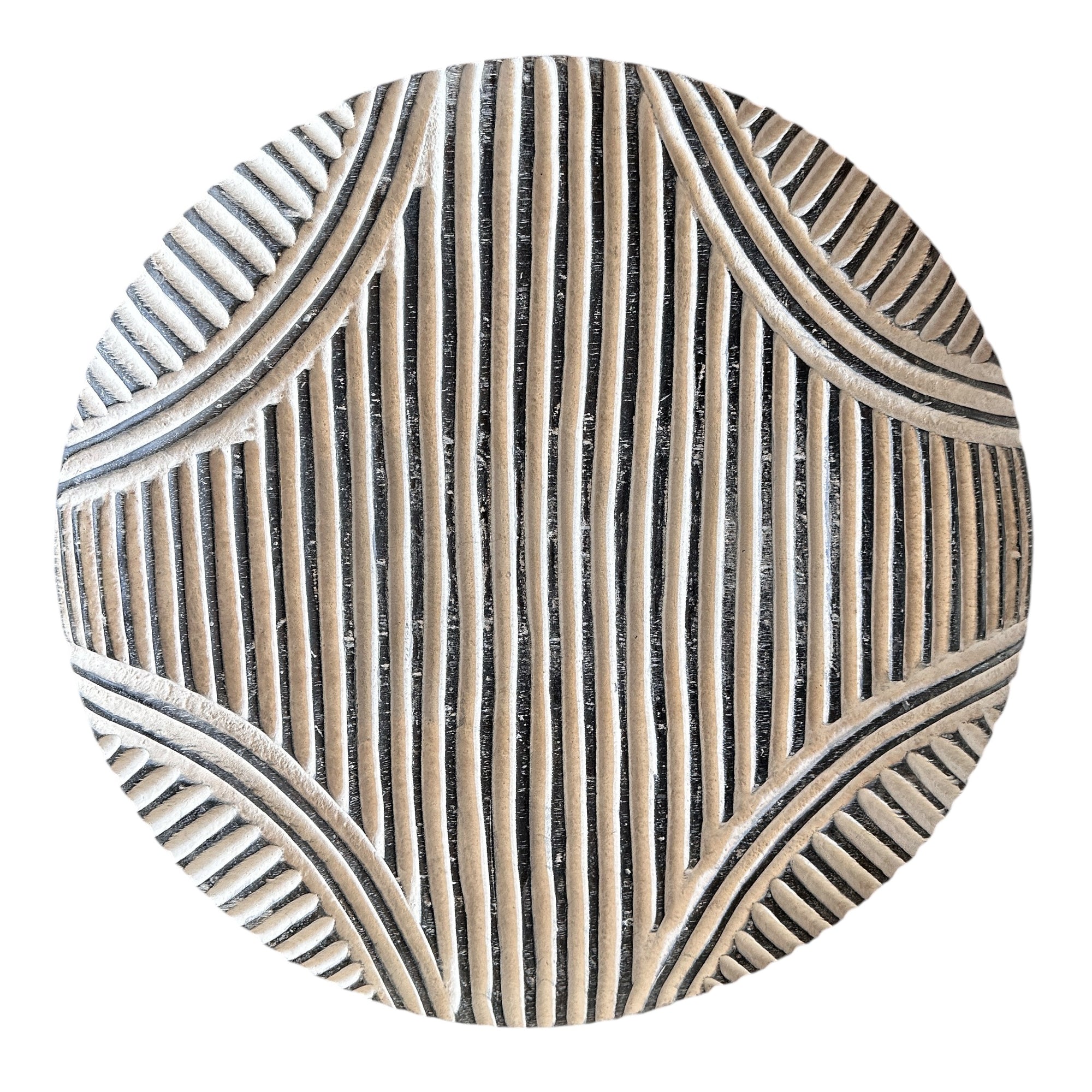 African Shield -  Wooden Round