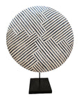 African Shield - Wooden Round