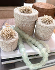 Bali Beaded Ornamental Containers Set of 3