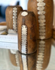 Vintage Tutsi Wooden Container - Rwanda NEW