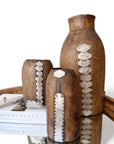 Vintage Tutsi Wooden Milk Container M 25cm - Rwanda