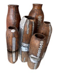 Vintage Tutsi Wooden Container - Rwanda NEW