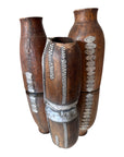Vintage Tutsi Wooden Container - Rwanda NEW