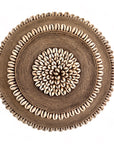 African Beaded Shield - Manila Rope