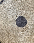 Malawi Rug - Natural Black Ring (2m)