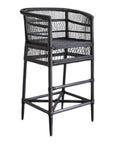 Malawi Cane - Bar Chair Black