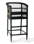 Malawi Cane - Bar Chair Black