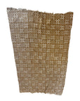 African Mudcloth Throw - Wheat Gold