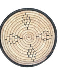Malawi Basket Wall Decor Set - 5 Piece - Black / Natural