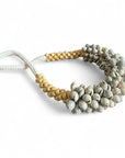 Hanging Shell Necklace Natural/Grey