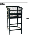 Malawi Cane - Bar Chair