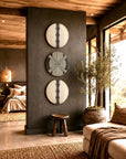 African Wooden Shields - 3 Piece Set