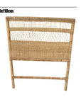 Woven Malawi Headboard - Single