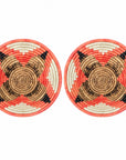 Rwanda Basket Wall Decor Set - 2 Piece PeachNaturals (Sisal Imported)