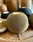 NEW -  Beaded Tea Lights - Gold - eyahomeliving