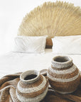 Sun Circle Headboard - Imported from Malawi - eyahomeliving