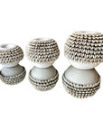 Cowrie Shell Tea Lights - eyahomeliving