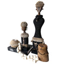 Wide Namji Dolls - Black - 46/56cm - eyahomeliving