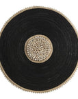 African Beaded Shield - Black - eyahomeliving