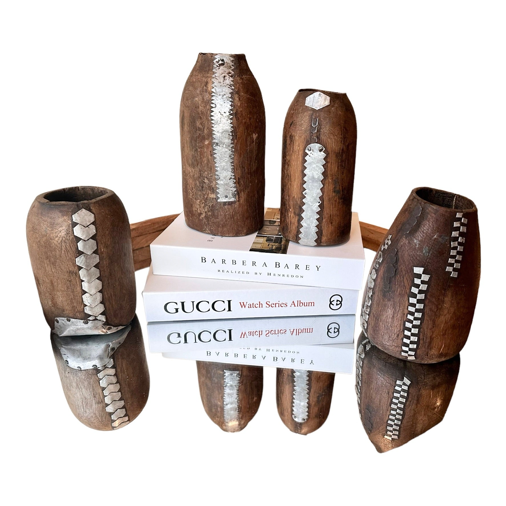 New - Tutsi Wooden Vases - Rwanda (M/M) - eyahomeliving