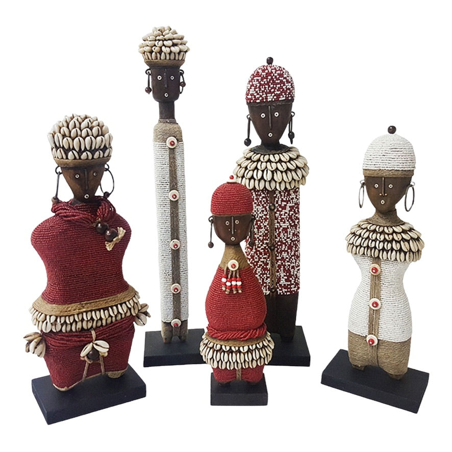 Wide Namji Dolls - Red - 46/56cm - eyahomeliving